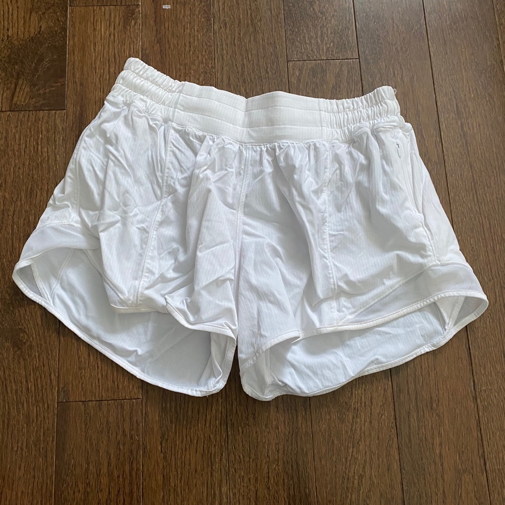 White Lululemon Shorts